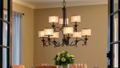 Candelabru clasic 9 becuri E14 Lacey KL/LACEY/9 MB