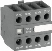 Contact auxiliar frontal 1NO+3NC CA4-13M ABB