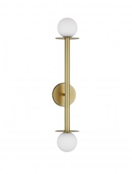 Aplica moderna 2 becuri G9 PIELO 9043319 NOVA LUCE