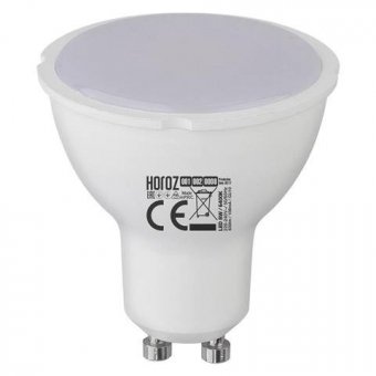 Bec led 10W GU10 6500K PLUS-10 HOROZ