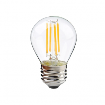 Bec LED 6W E27 4200K Filament-6 Ball HOROZ