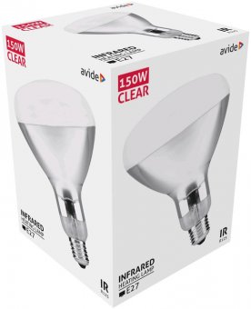 Bec led cu infrarosu E27 150W ASIR27-150W-C Avide