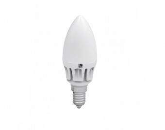 Bec lumanare LED 6W dimabil alb cald E14 LUMEN