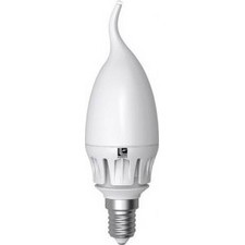 Bec lumanare LED 7W flacara alb cald E14 LUMEN