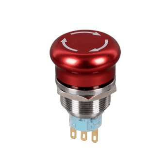 Buton ciuperca inox EL-2211T 1NO+1NC IP65 401546 Elmark