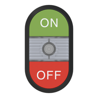 Buton pornit-oprit cu led 22mm MPMD3-11C ABB