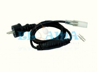 Cablu alimentare cu stecher si transformator instalatie LED 30-193000