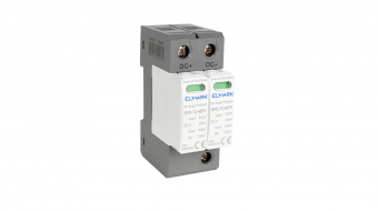 Descarcator supratensiune 40kA 2P DC T2 600V 64209 Elmark