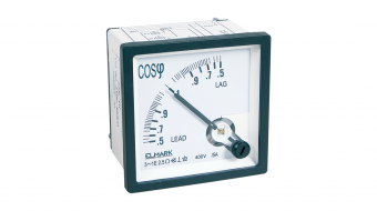Indicator analogic de putere Cosφ 3P 400V 50127 Elmark
