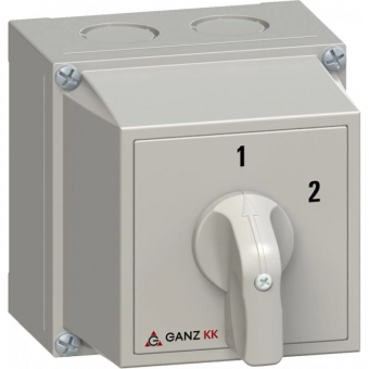 Intrerupator principal 1-2 3 poli 20A IP65 Ganz