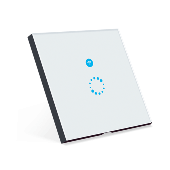 Intrerupator simplu Smart Touch WI-FI sticla 195020 Elmark