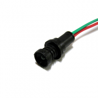 Lampa semnalizare 230V AC cu led alb Elmark