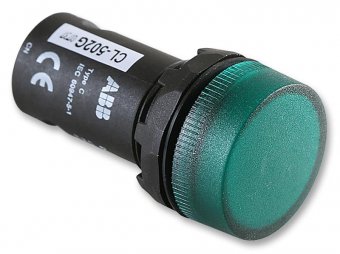 Lampa semnalizare 24V AC/DC cu led verde ABB