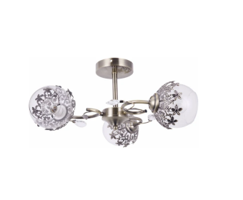 Lustra clasica 3 becuri E27 DESERT LY-3462 Klausen