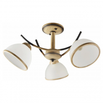 Lustra clasica 3 becuri E27 RUSTY LY-3411 Klausen