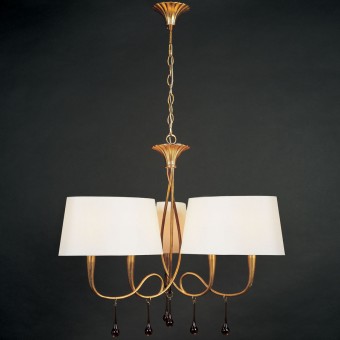 Lustra clasica 6 becuri E14 PAOLA 3540 MANTRA