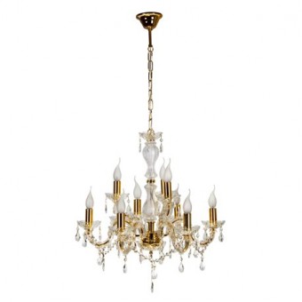 Lustra clasica 9 becuri E14 Maria Teresa 39-95841 Candellux