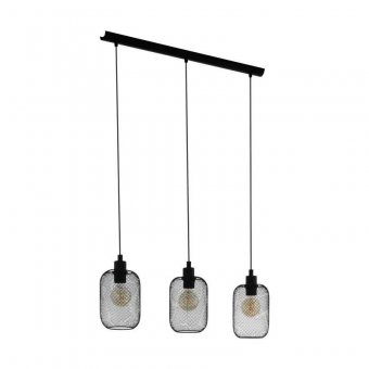 Lustra vintage 3 becuri E27 WRINGTON 43333 Eglo