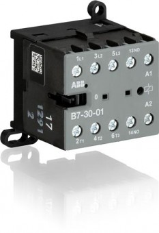 Mini contactor 3 poli 7A 110...127V AC B7-30-01-84 ABB