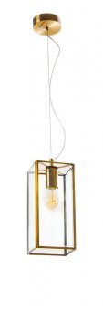 Pendul vintage 1 bec E27 Flavio 7152603 Nova Luce