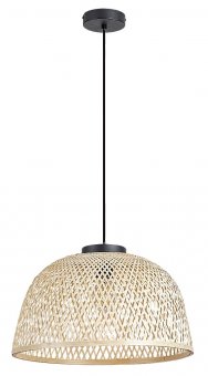Pendul vintage 1 bec E27 Rattan 72025 Rabalux
