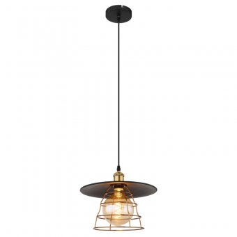 Pendul vintage 1 bec E27 VIEJO 15086BH1 Globo