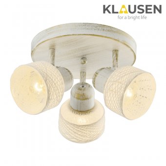 Plafoniera clasica 3 becuri E27 GRASS KL6622 KLAUSEN