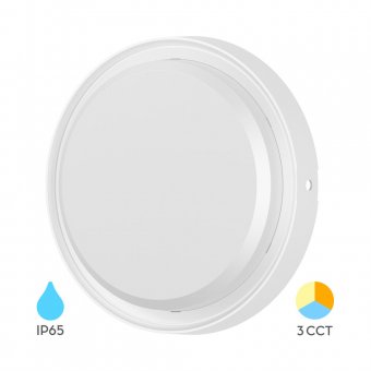 Plafoniera exterior led 12W CCT BC18-00681 Braytron