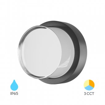Plafoniera exterior led 15W CCT BG38-01282 Braytron