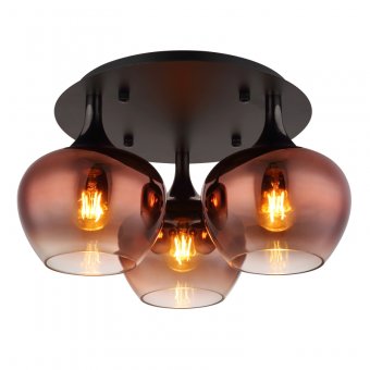 Plafoniera moderna 3 becuri E27 MAXY 15548-3DG Globo