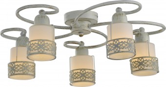 Plafoniera vintage 5 becuri E14 Romantik PL5 KL9142 Klausen