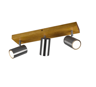 Plafoniera rustica 3 becuri GU10 MARLEY 812400307 TRIO
