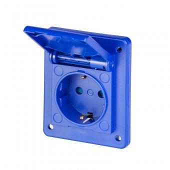 Priza incastrata schuko 2P+E 16A IP54 570.4062 SCAME
