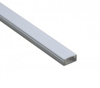 Profil din aluminiu banda led aparent 2ml 11mm 05-30-05502-05512