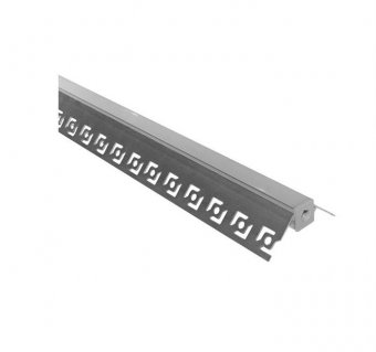 Profil din aluminiu banda led rigips colt extern 11mm 05-30-054700-054601