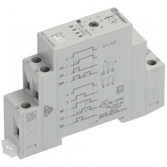 Releu de timp, 8A, 24-240V AC/DC, multi-tensiune și multifuncțional FINDER