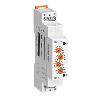 Releu de timp multifunctional asimetric AC/DC 2X16A 50157 Elmark