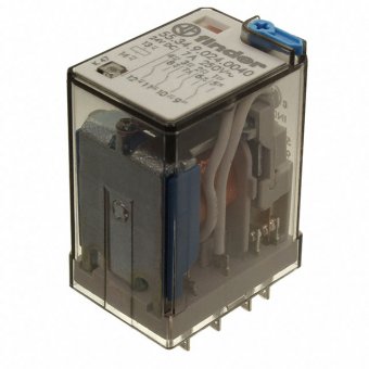 Releu industrial 24V DC/ 4CO/ 7A AgNi 55.34.9.024.0040 Finder