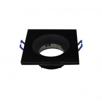 Spot incastrat baie 1 bec GU10 KAKTUS-S negru Horoz