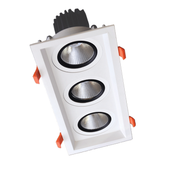 Spot incastrat LED 3X15W 4000K 92DL81F4540/WH ELMARK