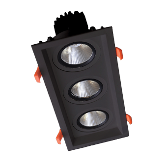 Spot incastrat LED 3X30W 3000K 92DL82F9030/BL ELMARK
