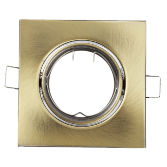 Spot incastrat orientabil GU10 9251S/BZ Elmark