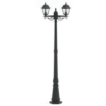Stalp exterior 2 becuri E27 IP44 3239