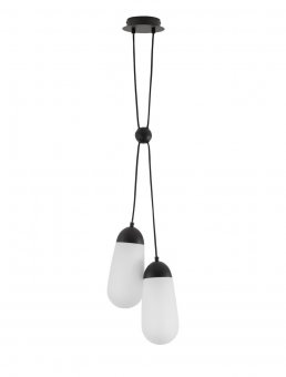 Suspensie 2 becuri E14 BLAKY 9092825 NOVA LUCE