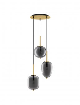 Suspensie 3 becuri E27 LATO 9624082 NOVA LUCE