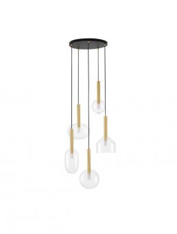 Suspensie 5 becuri G9 AMELIA 9028835 NOVA LUCE