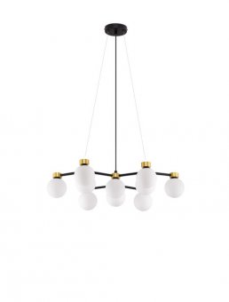 Suspensie moderna 10 becuri G9 OVALINO 9620161 NOVA LUCE