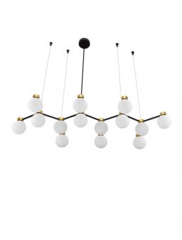Suspensie moderna 14 becuri G9 OVALINO 9620163 NOVA LUCE