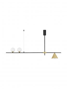 Suspensie moderna 3 becuri SWAY 9501237 NOVA LUCE