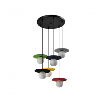 Suspensie moderna 6 becuri E27 FELT KL116004 Klausen